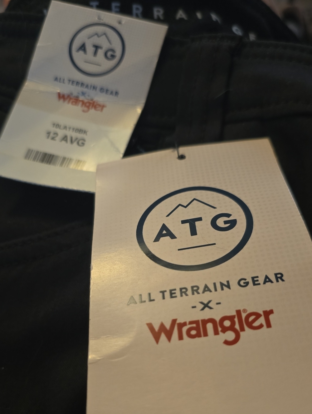 NWT Wrangler Atg Slim Utility Pant Regular Fit Mid-rise Zip Back Pockets 12 - Picture 3 of 7